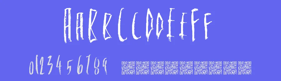 Flowery Death by Xerographer Fonts — Script Handwritten Font — thumbnail 3