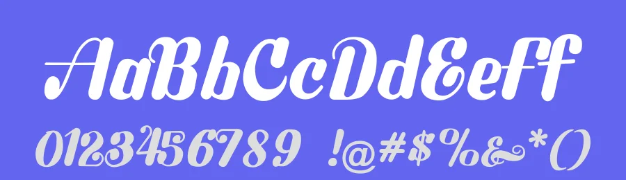 Flubby by Peter Wiegel — Decorative Font — thumbnail 3