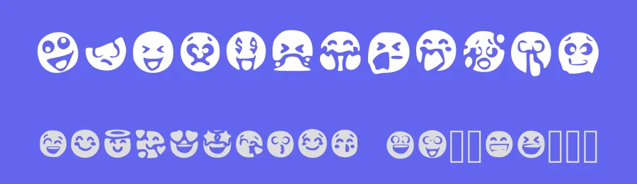 Fluent Emojis 133 by HKtito — Dingbats Font — thumbnail 3