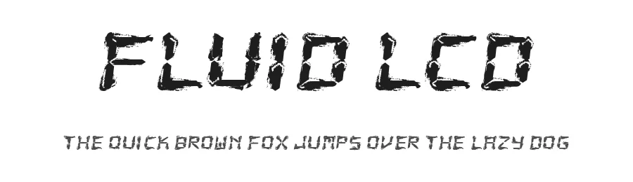 Fluid LCD