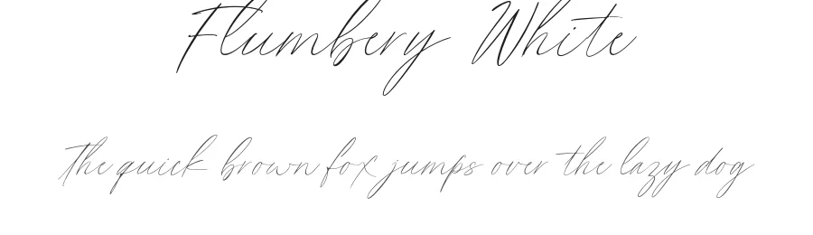 Flumbery White
