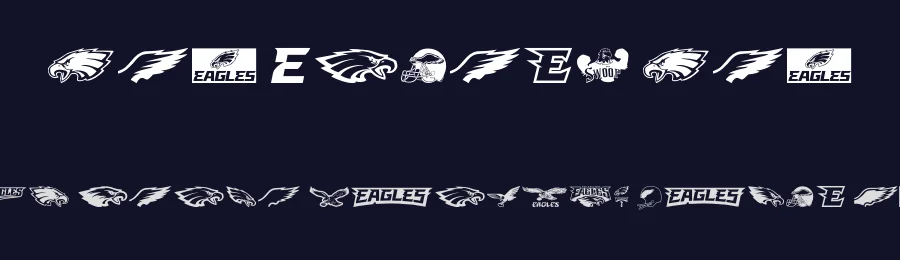 Fly Eagles Fly by Iconian Fonts — Dingbats Font — thumbnail 2