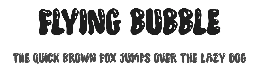 Flying Bubble
