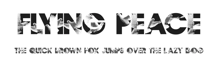 Flying Peace by Billy Argel Fonts ® — Decorative Font