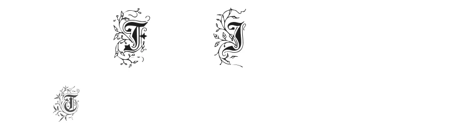 Foliar Initials by Paul Lloyd — Blackletter Font