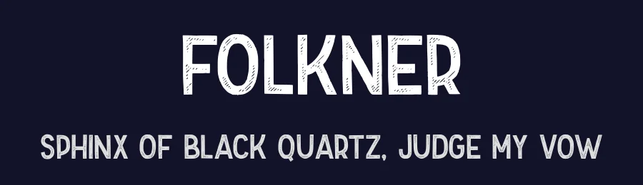 Folkner by Garisman Studio — Decorative Font — thumbnail 2