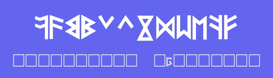 Folksag — Dingbats Font — thumbnail 3