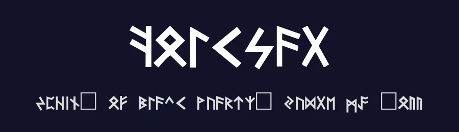 Folksag — Dingbats Font — thumbnail 2