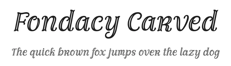 Fondacy Carved