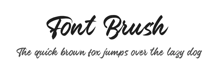 Font Brush