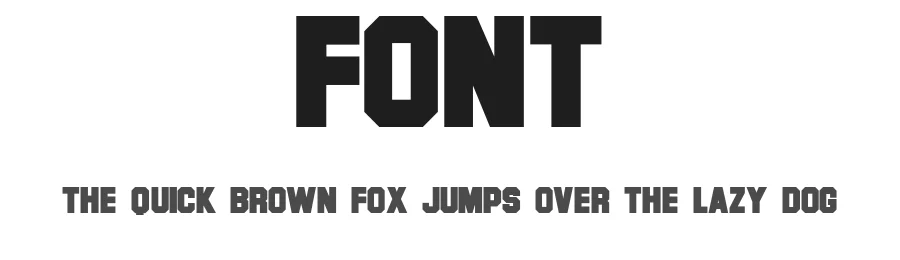 Font
