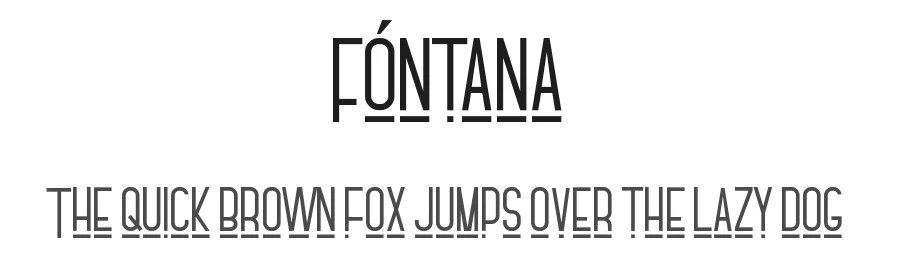 FΓ³ntana by Gilar Studio β Sans Serif Font