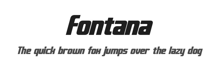 Fontana by Pixel Sagas β Display Font