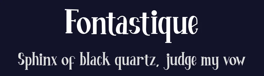 Fontastique by Figuree Studio — Decorative Font — thumbnail 2