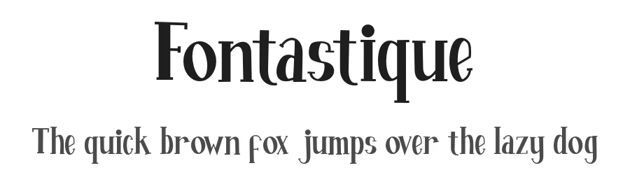 Fontastique by Figuree Studio — Decorative Font