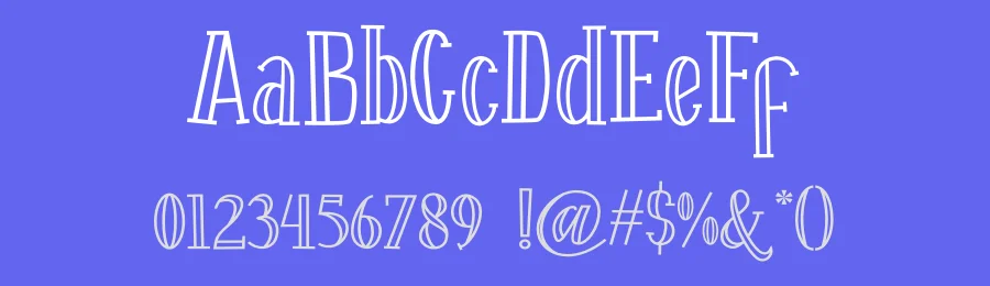 Fontastique Carved by Figuree Studio — Decorative Font — thumbnail 3