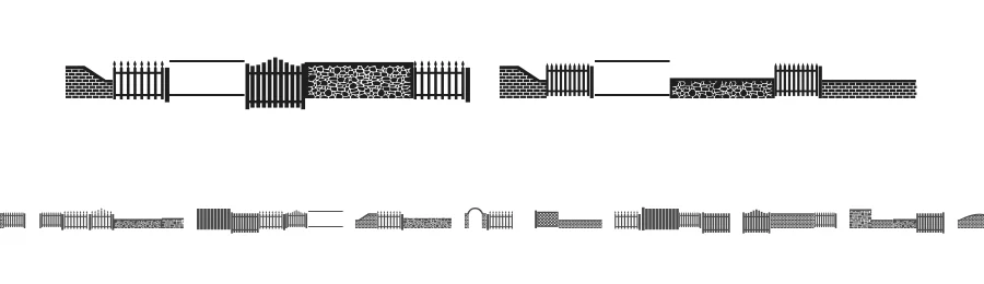 FontCo Fences by John Bruce — Dingbats Font