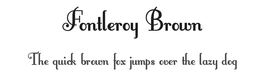 Fontleroy Brown
