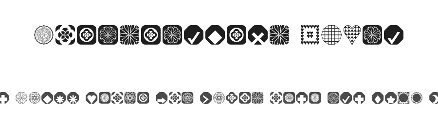 Fontsnthings 250th by Fonts & Things — Dingbats Font