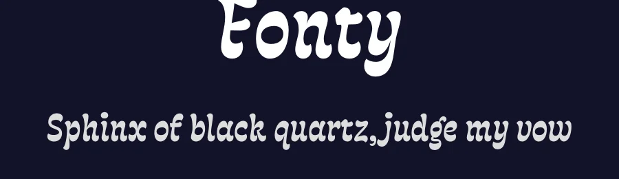 Fonty by RodrigoTypo — Decorative Font — thumbnail 2