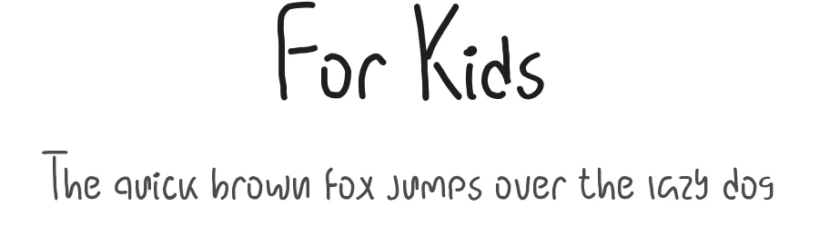 For Kids