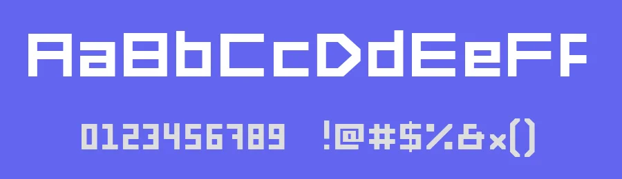 Forced Square by DrawPerfect — Display Font — thumbnail 3