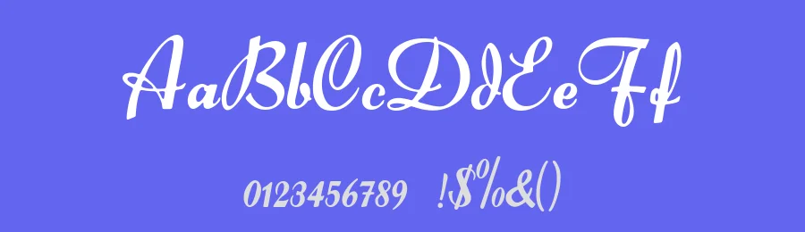 Forelle by Dieter Steffmann — Script Handwritten Font — thumbnail 3