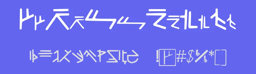 Forerunner Halo by Jorge Cuen — Dingbats Font — thumbnail 3
