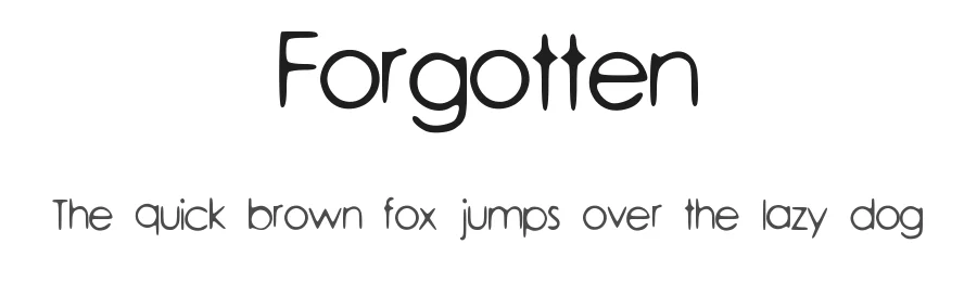 Forgotten
