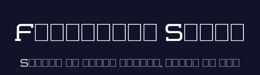 Formation Serif by Steve Gardner — Serif Font — thumbnail 2