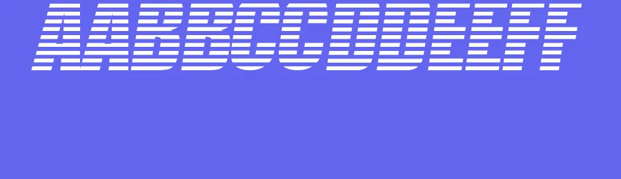 Former Airlines by Vic Fieger — Display Font — thumbnail 3