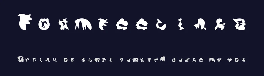 Formfeelings by Irma Sanchez — Dingbats Font — thumbnail 2