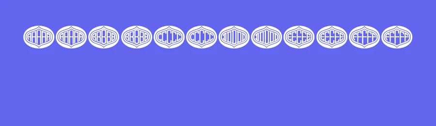 Formogram by Vladimir Nikolic — Decorative Font — thumbnail 3