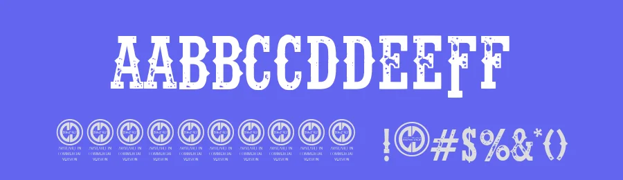 Fort Death by Fontmonger — Decorative Font — thumbnail 3