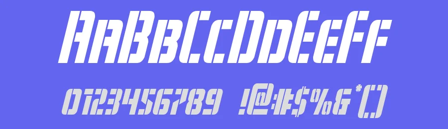 Fortune Soldier by Iconian Fonts — Decorative Font — thumbnail 3