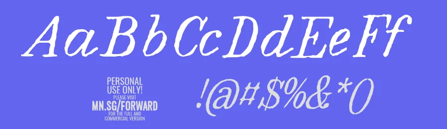 Forward Serif by Måns Grebäck — Decorative Font — thumbnail 3