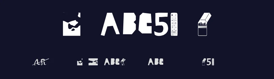 Fragend by Vladimir Nikolic — Dingbats Font — thumbnail 2