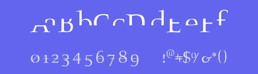 Fragmenta by Manfred Klein — Decorative Font — thumbnail 3
