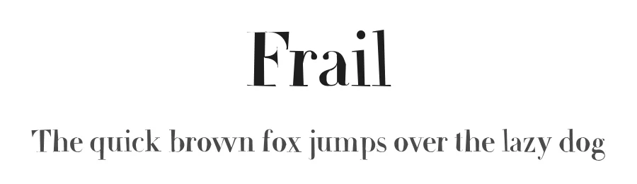 Frail