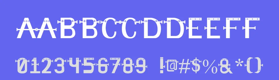 Frankenfont by Marlene Plac — Decorative Font — thumbnail 3