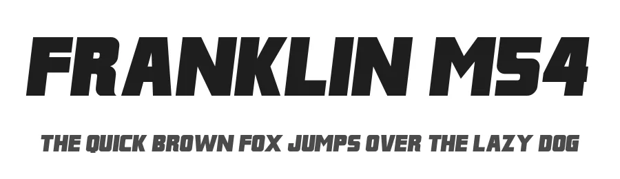 Franklin M54