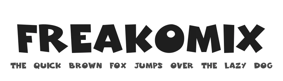 Freakomix by Paulo Cunha Jr. — Decorative Font