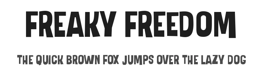 Freaky Freedom