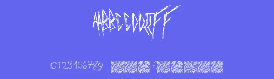 Freaky Manor by Xerographer Fonts — Decorative Font — thumbnail 3