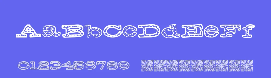 Freckle Jackson by Xerographer Fonts — Decorative Font — thumbnail 3
