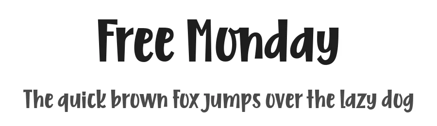 Free Monday by 7NTypes — Decorative Font