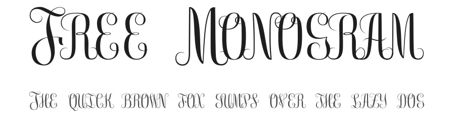 Free Monogram