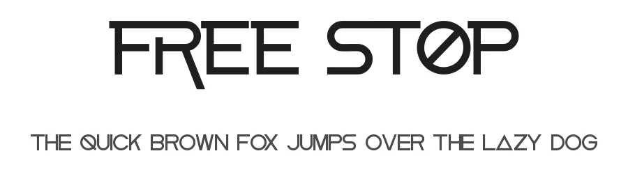 Free Stop by Noah Type — Sans Serif Font
