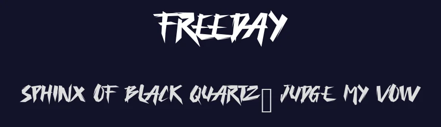 Freeday by selawetype — Decorative Font — thumbnail 2