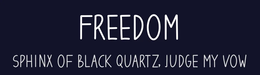 Freedom by Phantom Studio — Script Handwritten Font — thumbnail 2